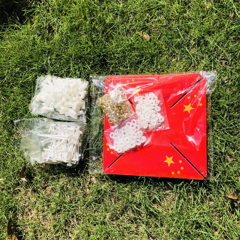 国庆节国旗风车串装饰节庆户外旋转长廊悬挂楼盘景区幼儿园挂饰串|undefined