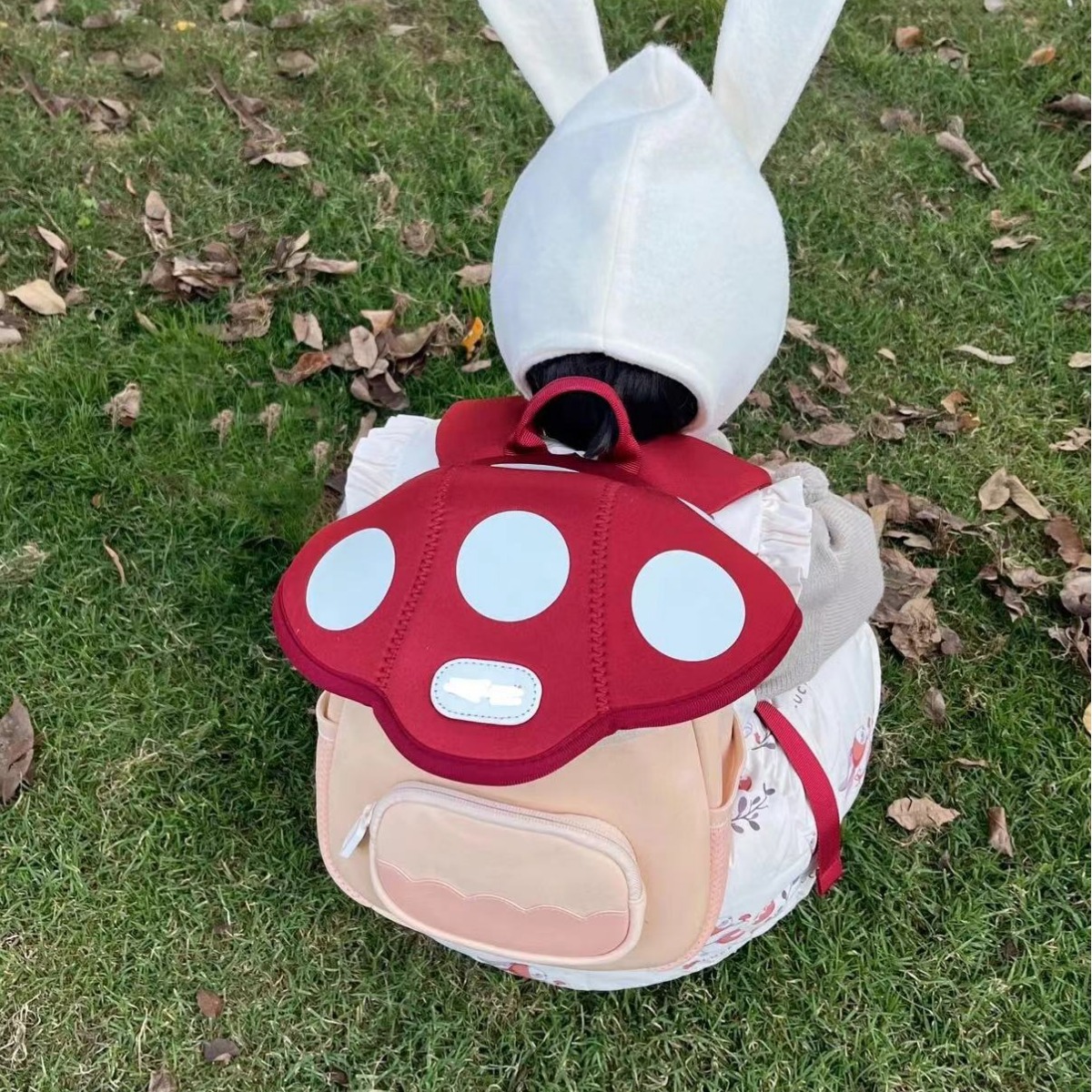 Samma dagis svamp barns ryggsäck, första klass pojkar och flickor ryggsäck_voghion.com