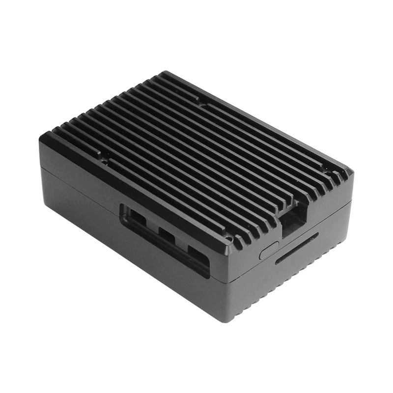 [Корпус из алюминиевого сплава для Raspberry Pi 5 (5B) — металлический охлаждающий защитный кожух]