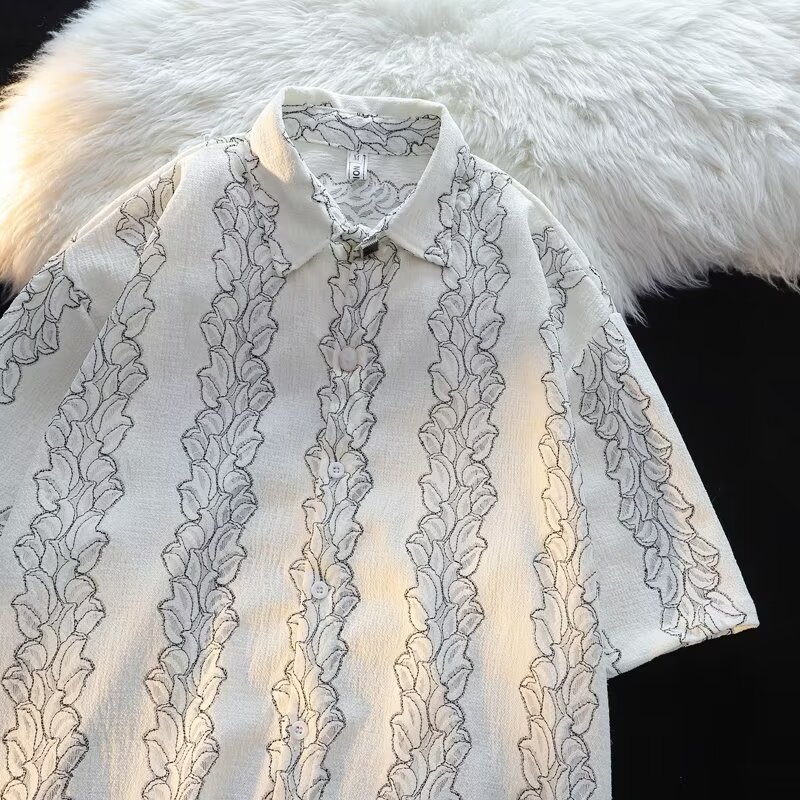 Japanese retro small design trend shirt