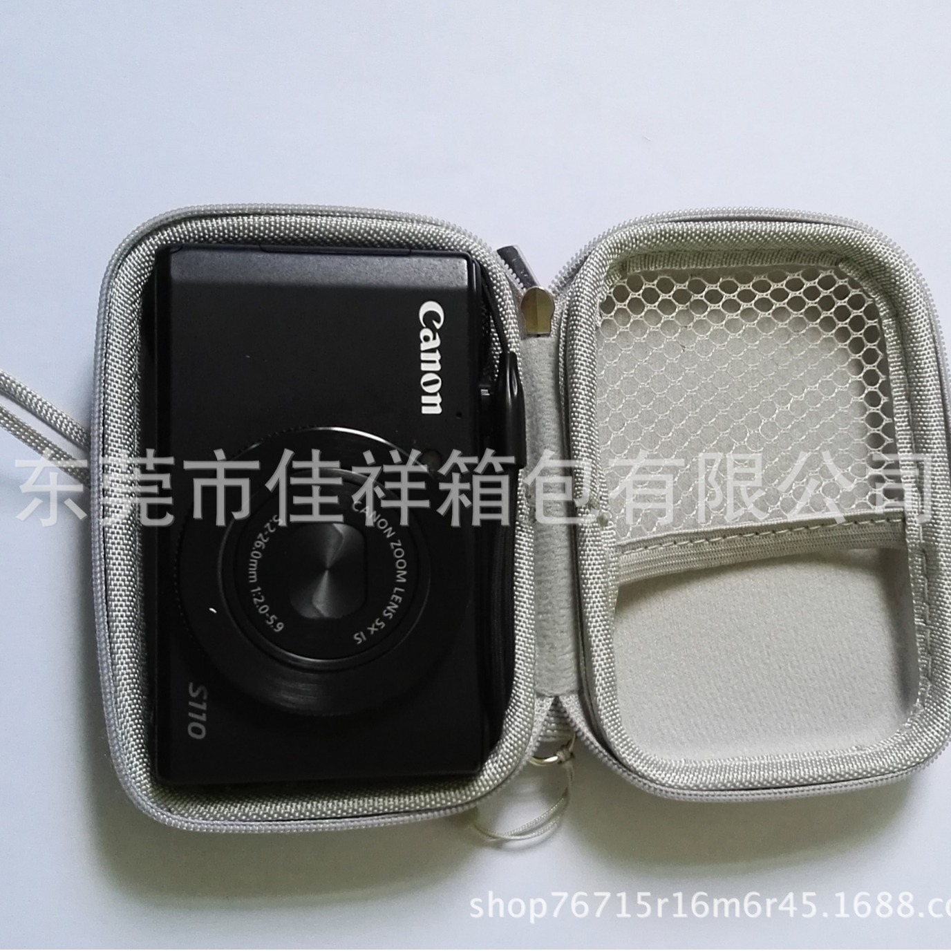 灰色单反相机镜头包摄影摄像器材便携包LED摄影棒灯EVA收纳包