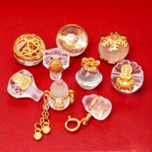S925�����ƽ���Ƕ��Ȼ��ˮ��ĥɰ���«�����׹Բ�����DIY����