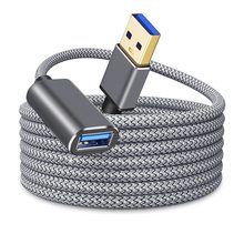 USB 3.0延长线公对母5GB数据传输编织数据线游戏机手柄充电延长线
