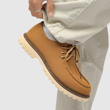 小众袋鼠鞋2025秋季新款经典日系工装鞋时尚百搭休闲男鞋跨境专供