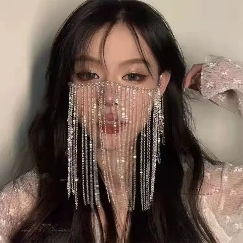 Древний ветер покрывает лицо шторы с кисточками Дуньхуан