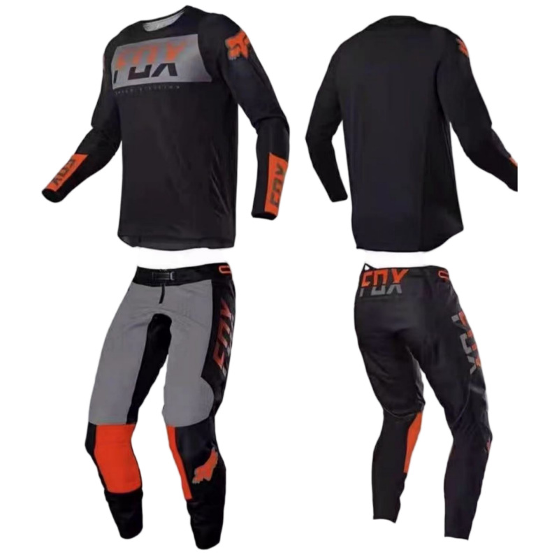 New fox off-road cycling suit, motorcycle suit, downhill suit, windproof and wear-resistant, suitable for all seasons, unisex 21