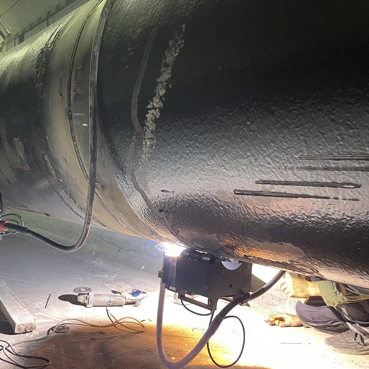 Monghao/盟豪全位置自动焊系统在城市地下综合管廊给水管道的应用