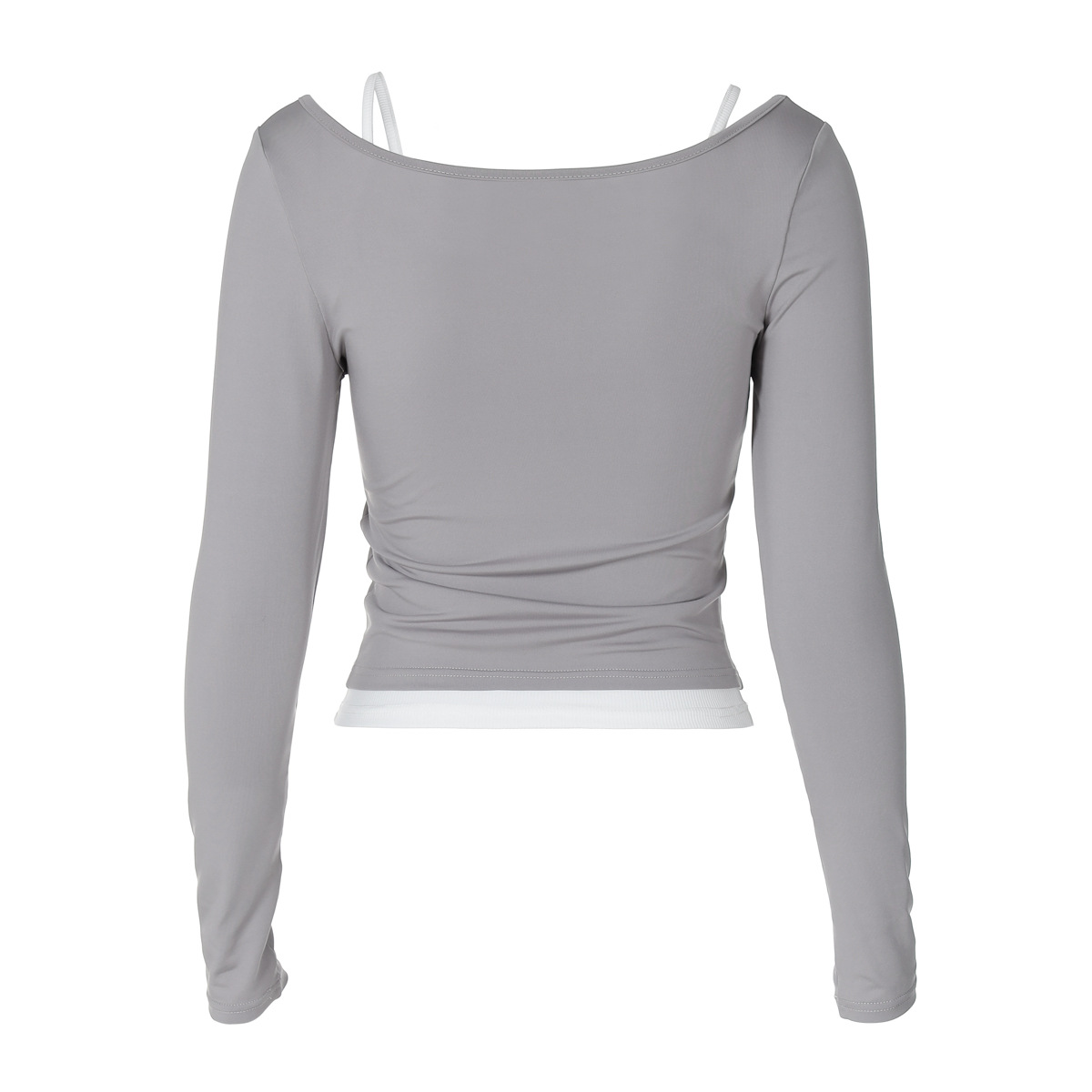 Damen Patchwork Strickjacke Und Tanktop Zweiteiler Herbst Design_voghion.com