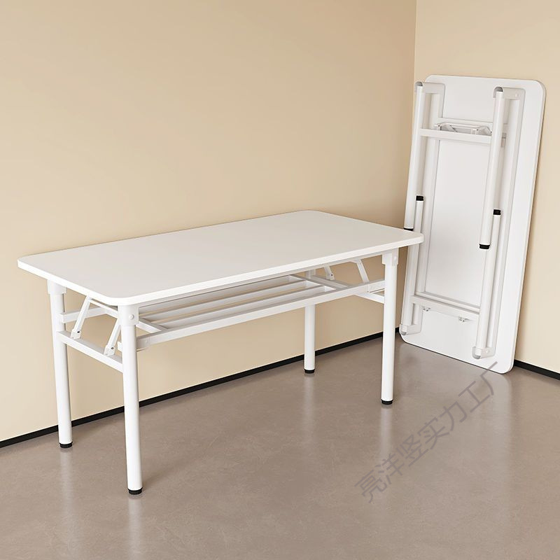 Ready-Made Folding Table Rental House Rental Computer Table Simple Dining Table Home Installation-Free Folding Table Study Table