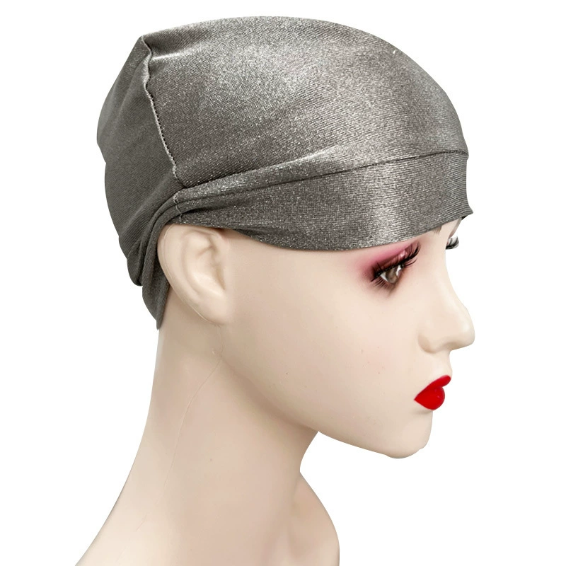 Шапка для защиты от излучения 5G для мужчин и женщин, капюшон для сна из серебряного волокна для защиты от электромагнитных волн мобильных телефонов и компьютеров для пожилых людей и детей, летняя защита