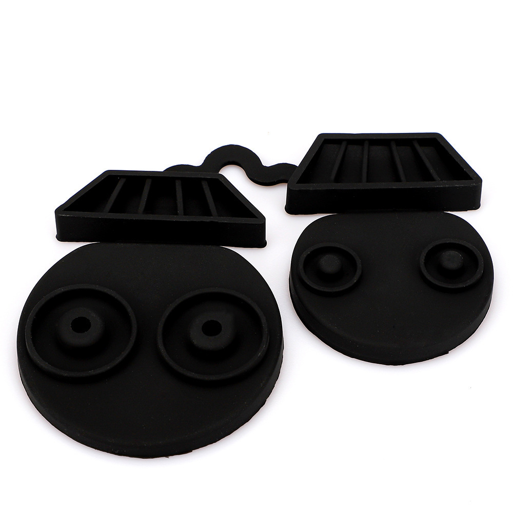 Suitable for Tesla Model 3/Y/Yl Charging Port Cover Silicone Modification Dust Cover Protective Cover Magnetic Protection