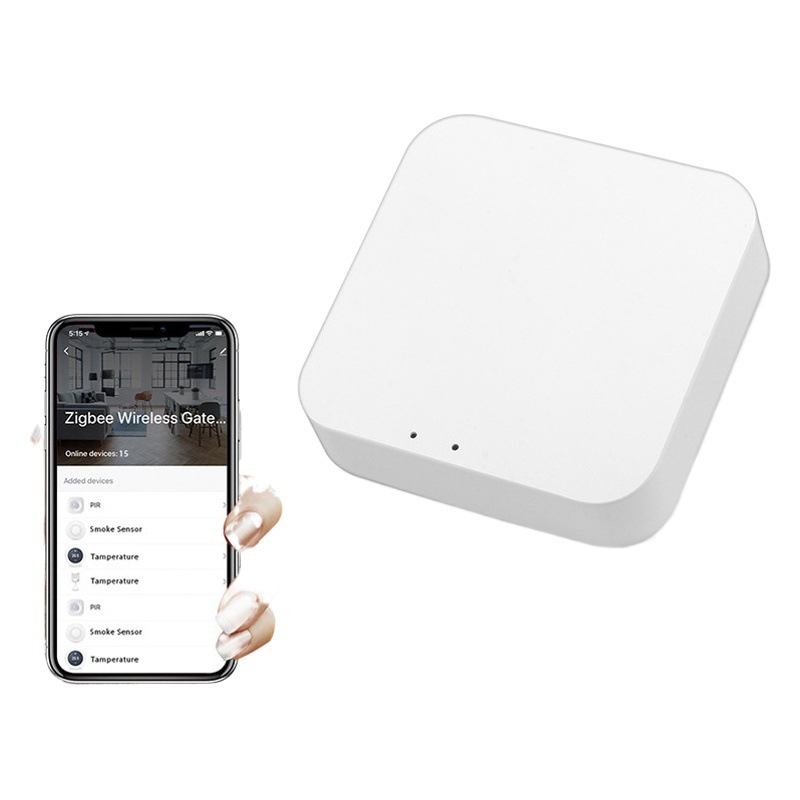 Tuya graffiti ZigBee 3,0 Wireless Smart Home Gateway inteligente Centro de Control del hogar compatible con Alexa