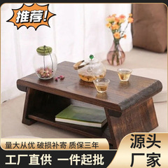 木の畳の窓の小さいテーブルの茶台の日本式のオンドルのいくつかのベランダのテーブルのお茶のいくつかの家庭用の小さいお茶のテーブルの折り畳みのテーブル