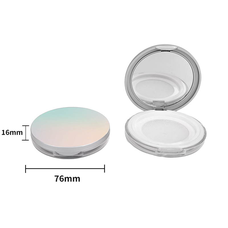 Materiales de embalaje para polvos sueltos en stock: caja dispensadora de polvo suelto ultrafina con tapa abatible y malla elástica grande, para 8g, 15g, 20g.