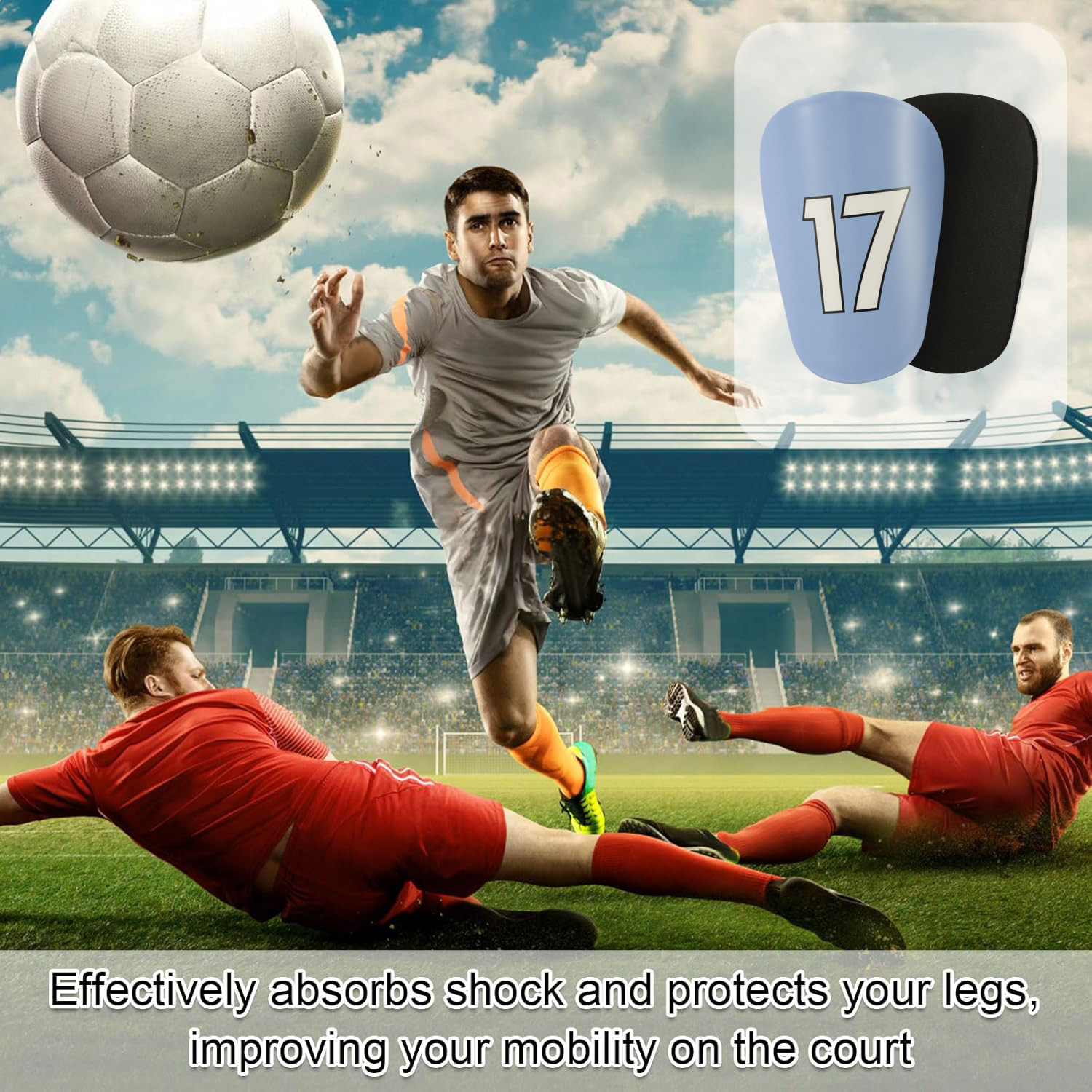 Shin Guard Shin Pads Football Shin Guard Calf Insert Student Insert Training Guard Plate Protective Gear_voghion.com