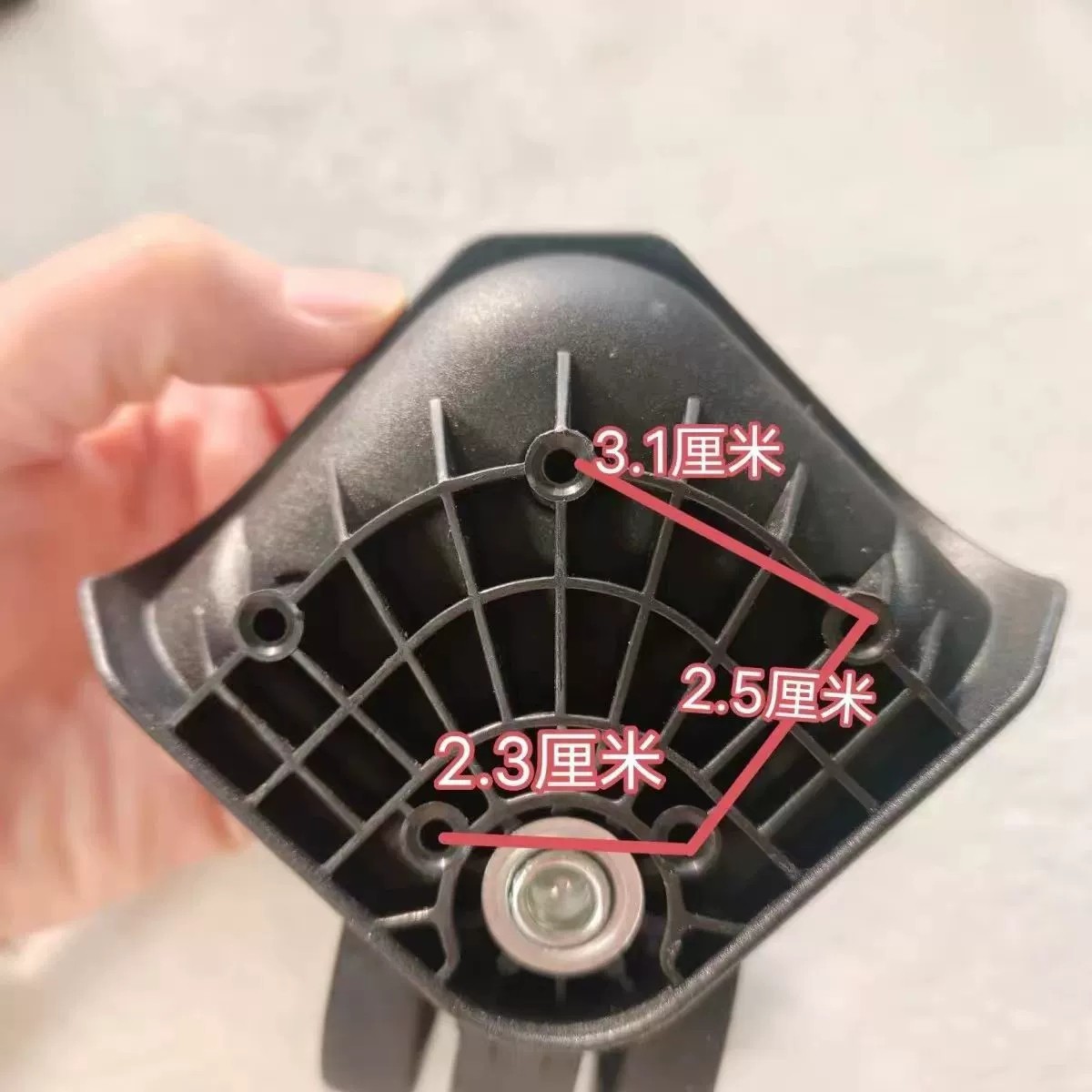 A61 Large Suitcase Wheels Silent Swivel Wheels Luggage Repair Parts Travel Suitcase Replacement Wheels