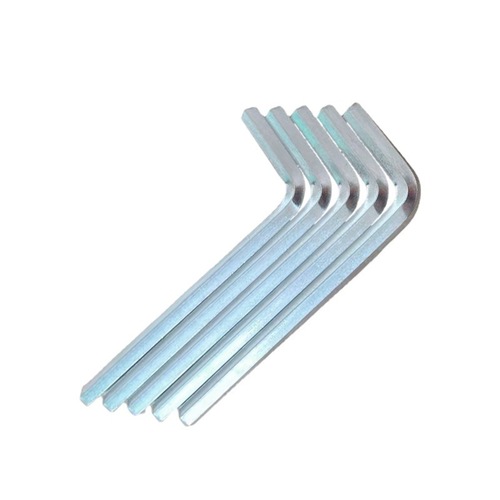 Hexagonal key flat head hexagonal wrench hardware tool accessories steel L-shaped industrial hexagonal wrench