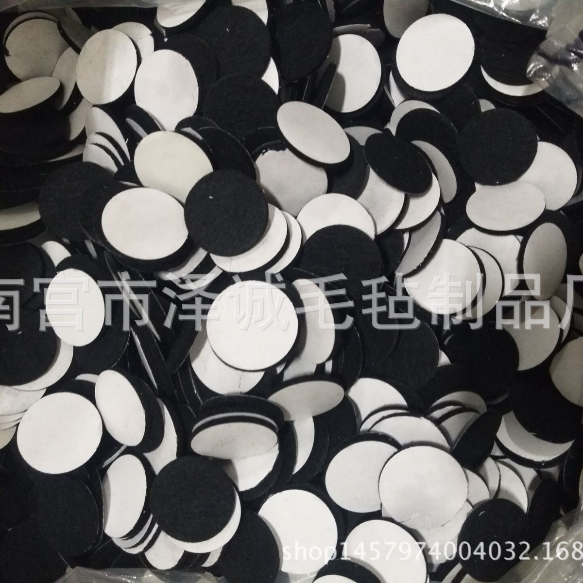 家具厂保护垫 家具防滑毛毡垫 双面胶毛毡垫 桌椅静音贴