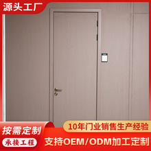 韩国实木复合门平开门卧室隔音房间门家用免漆家具无味无漆室内门