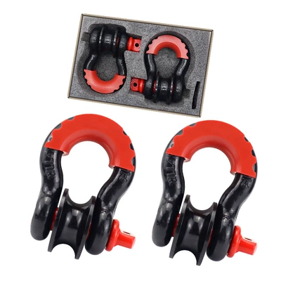 Other Car Modifications, Jimo source factory with - bright-black-red-pole-pack-of-two