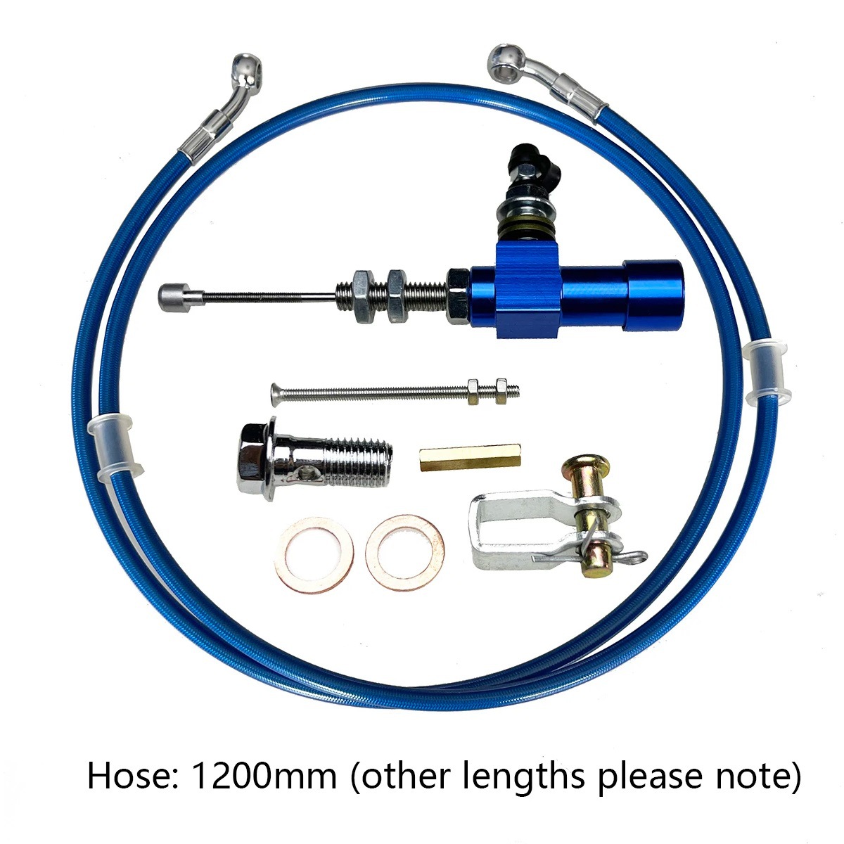 Motorcycle parts factory direct supply hydraulic clutch pump street car cross-ride cable modified clutch locomotive kit