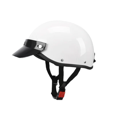 Motosiklet kaskı (dəbilqə) Electric Bicycle Motorcycle Internet Red - 3c-white-brim-free-size-55-62-head-circumference