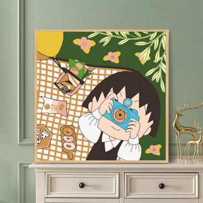 數字油畫diy油彩畫七龍珠海賊火影日漫壹件代發亞馬遜批發速賣通