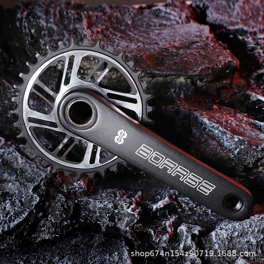 BOARSE Placa de diente de una sola velocidad positivo y negativo manivela de diente Placa de velocidad caída de velocidad suave cola BMX calle escalada diente placa 11s 12S