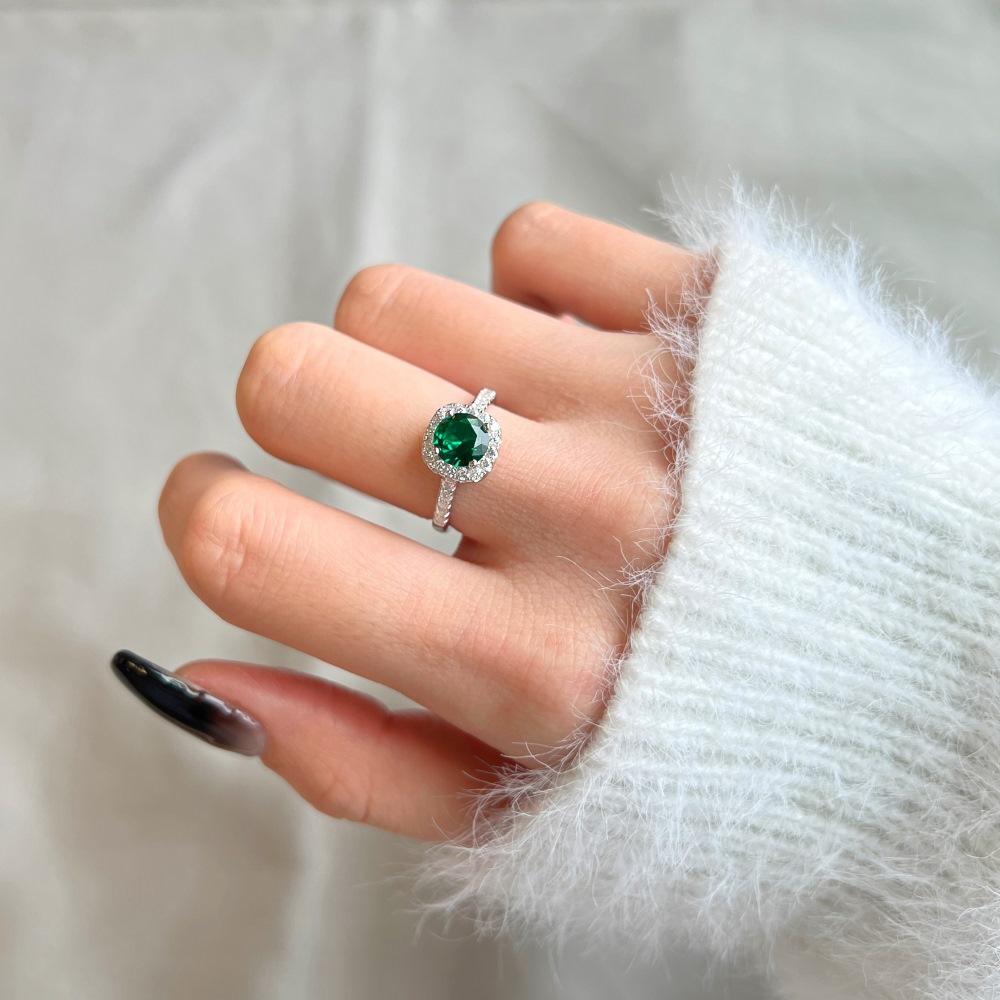 Waves, Crown, Bow Knot Pattern Women's Gender 925 Sterling Silver Zircon Waves Crown Bow Knot Rings