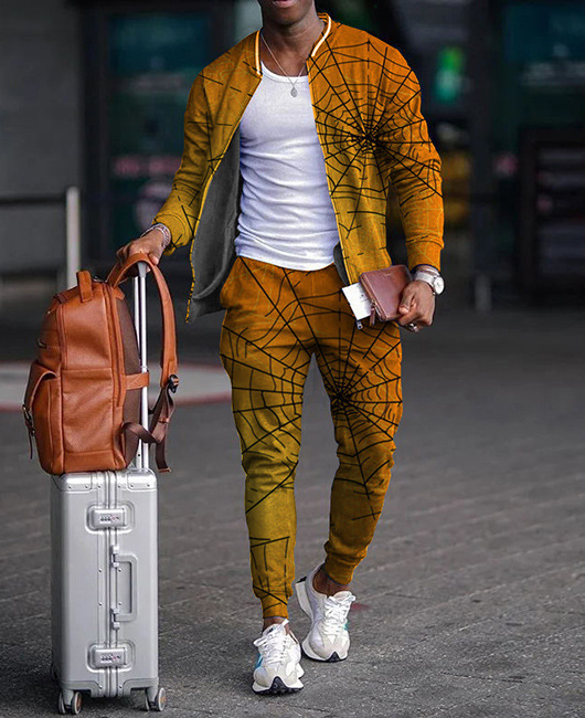 Traje básico simple de dos piezas a juego de colores Venta caliente de todo fósforo chaqueta de talla grande traje de pantalón WL9-ML1