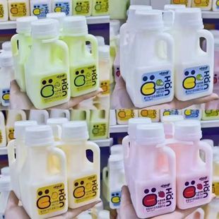 Caberella 258ml Mini Barrel Lactic Acid Bacteria Drink Yellow Peach Hami Melon Strawberry Coconut Juice