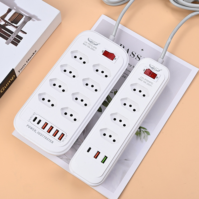 América del Sur Brasil certificación Uruguay enchufe redondo USB TYPE-C enchufe de carga