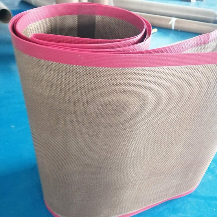 铁氟龙网格传送带 PTFE熔喷布输送带 高温不易粘平整规格多透气好