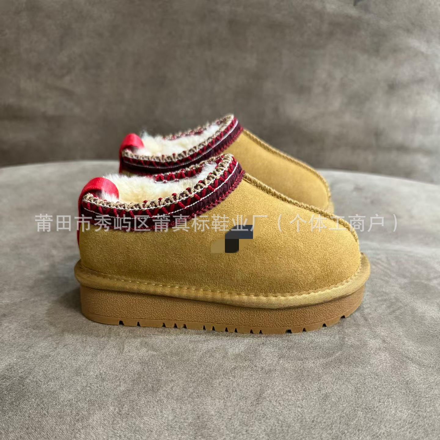 Zhen Zhao UGG nuevo estilo nacional de lana de viento zapatos de nieve zapatos de algodón caliente zapatos para niños image 4