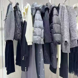 宠爱女人25冬香港一线品牌新款韩版大衣风衣外套品牌折扣批发尾货