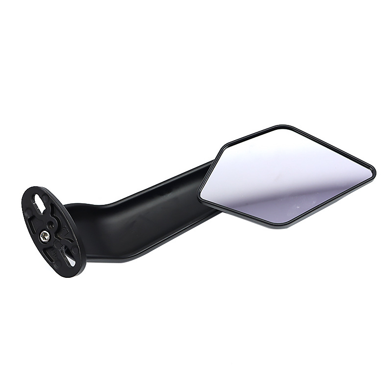 Wind Wing Mirrors Modified for Motorcycles, Universal New Model with Wind Wings, Base Moved Forward, Modified Reflective Mirrors