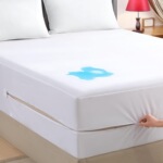 Mattress Encasement BedBugProof  Zipper SixSide 针织防水床包