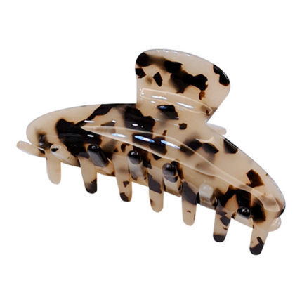 Light luxury medium-sized acetic acid plate hair grab clip half hair clip back of the head Korean clip headwear large bath claw