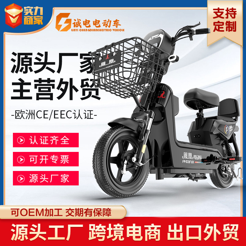 [Inventario de fábrica 99 nuevo despeje] bicicleta eléctrica transfronteriza nueva bicicleta eléctrica estándar nacional para adultos de dos ruedas para hombres y mujeres