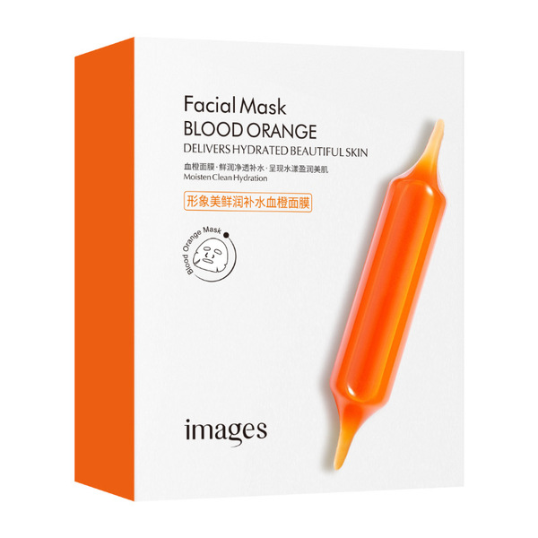 이미지뷰티 블러드 오렌지 마스크 수분 공급, 보습, 피부 관리, 피부톤 개선 히알루론산 마스크 박스형 도매