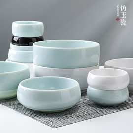 密胺小碗仿瓷塑料汤碗饭碗韩式料理碗创意法海钵圆碗精致餐具商用