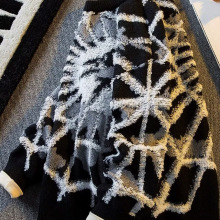 秋冬新款开衫毛衣美式复古休闲慵懒风V领针织衫男纯色气质外套