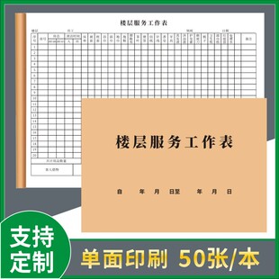 Floor Service Worksheet Hotel Hotel Homestay Room Checklist Room Cleaning and Disinfection Record Book