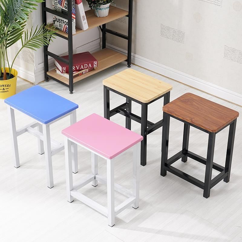 Taburetes de taller de fábrica gruesas taburetes cuadrados taburetes de comedor taburetes de dormitorio taburetes de entrenamiento taburetes de estudiantes taburetes de entrenamiento taburetes de hogar taburetes altos para adultos