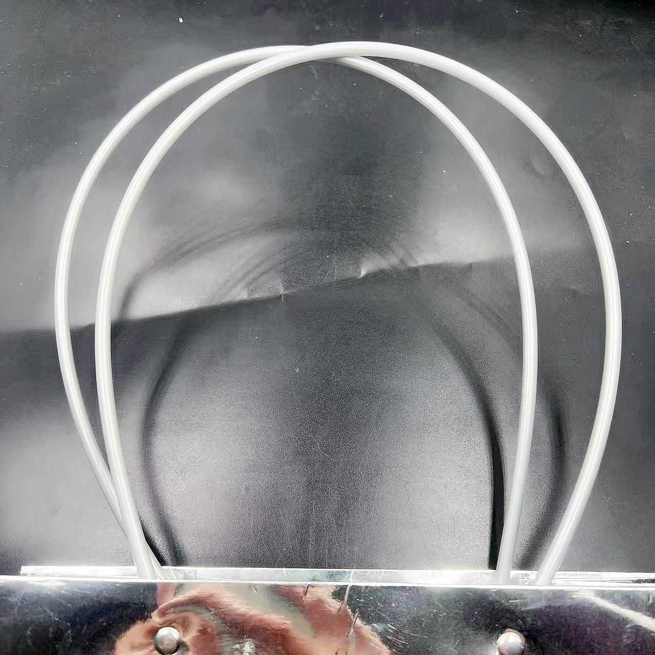 厂家直销黑色礼品袋手提袋打孔软管绳花篮塑料环保拎手绳手提绳