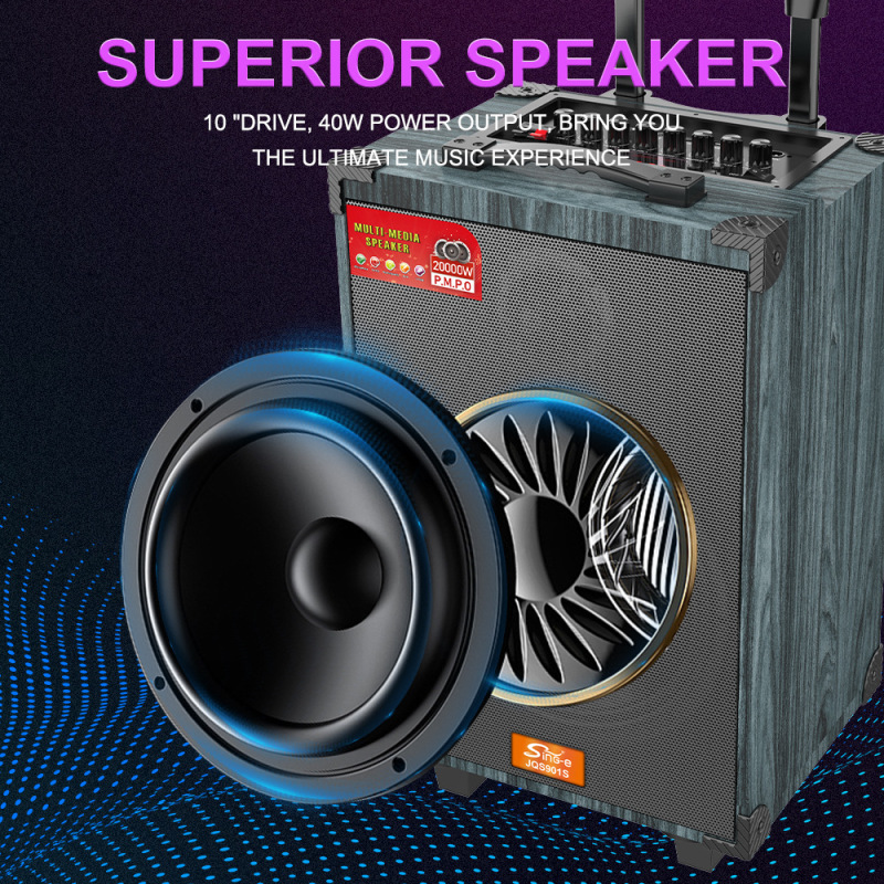 Sing-e JQS901S屋外トロリー多机能ワイヤレス大オーディオbluetooth Speaker|undefined