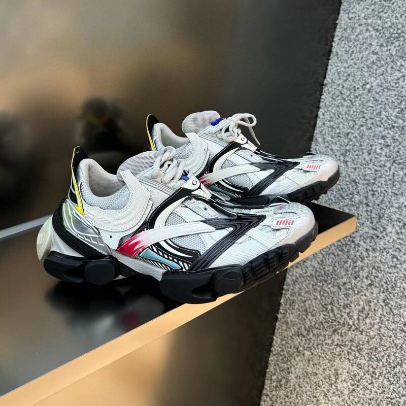 Couple Model 2024 Bajia Crocodile New Sports Shoes for Men and Women, Comfortable Mesh Breathable Versatile Casual Shoes for Women