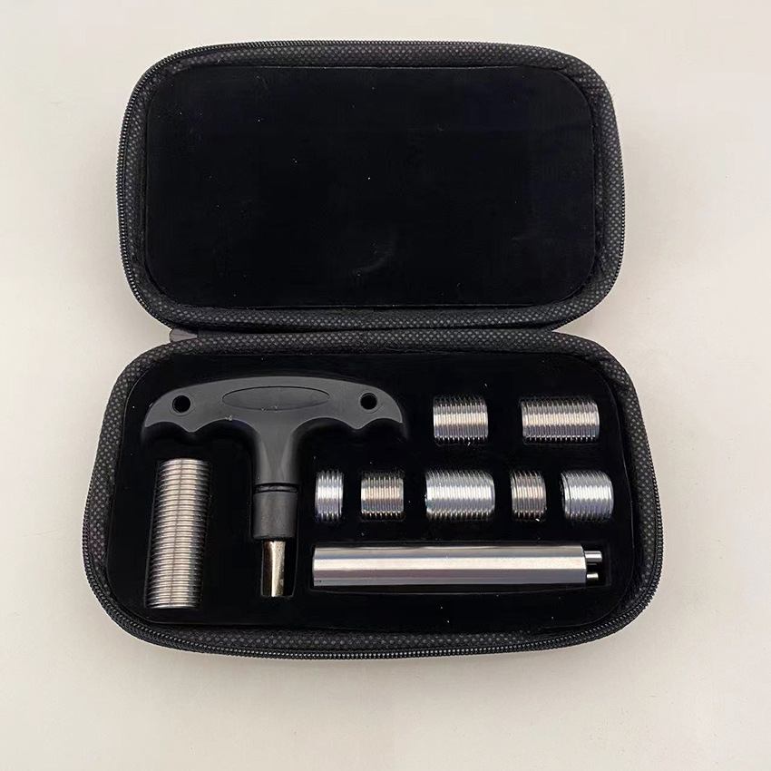 Contrapeso tornillo bola varilla contrapeso tornillo leopardo bola varilla contrapeso tornillo/8 piezas (Caja de almacenamiento)