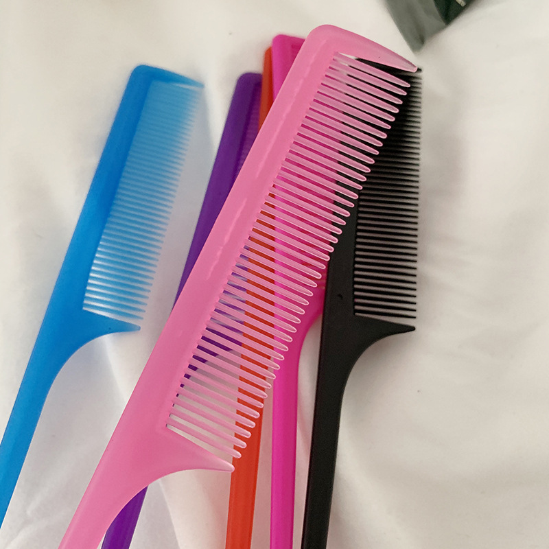 Sharp-tail comb hair salon professional makeup tool comb plastic…