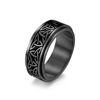 Scandinavian ring stainless steel, suitable for import, Nordic style